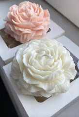 Rose Bouquet Decorative Candle