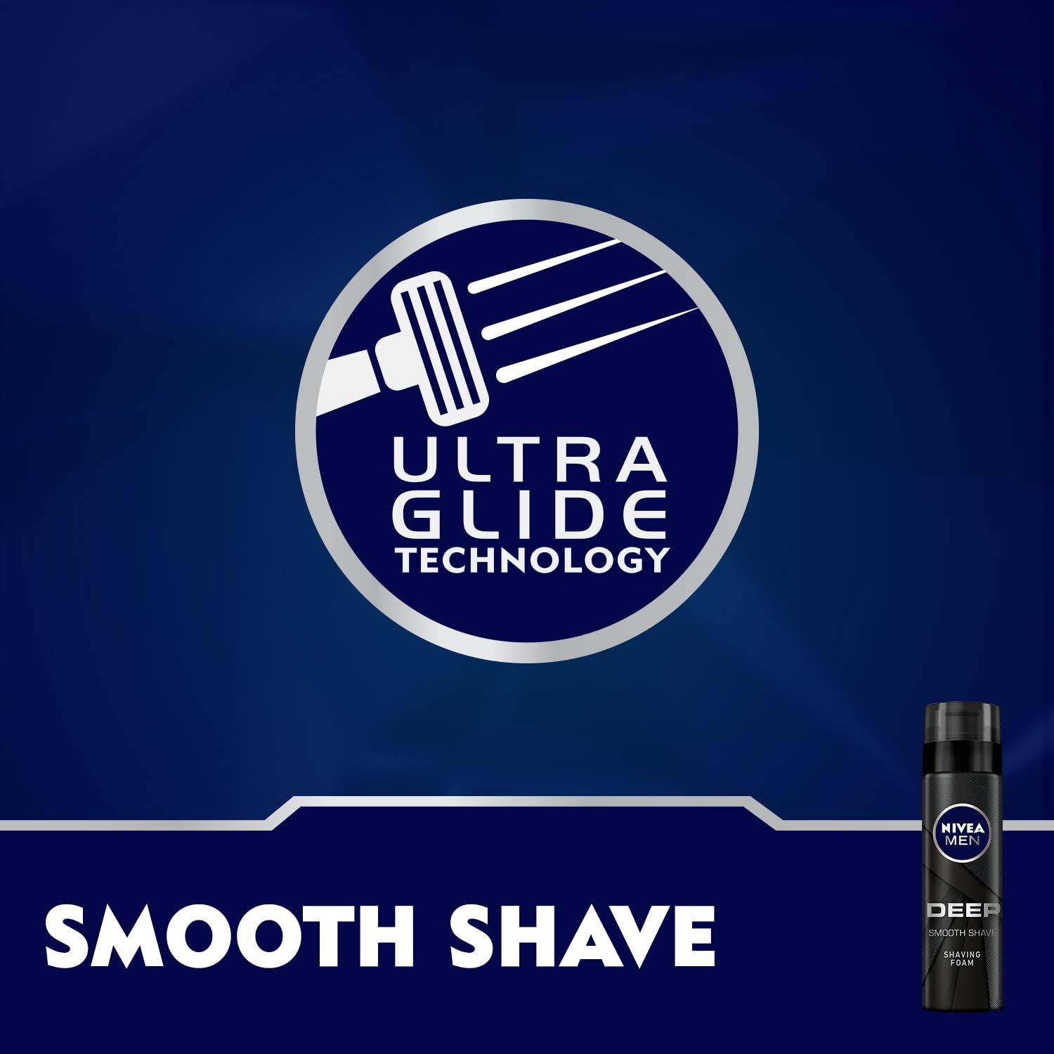 Nivea Men Deep Shaving Foam 200ml