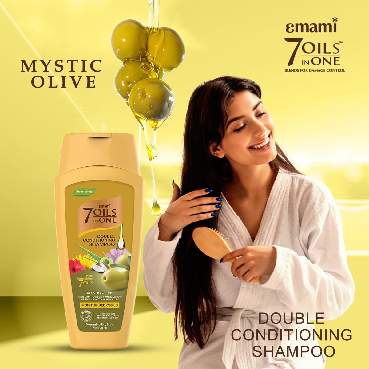 Emami Shampoo Mystic Olive Moisturized Curls 100 ML