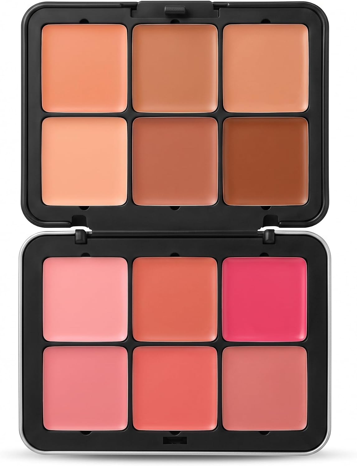Might Cinema Palette Blusher & Contour 2x1 Creamy And Powder 12 Color