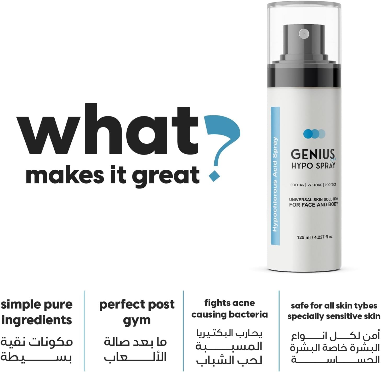 So Sandy Genius Hypo Spray 125ml