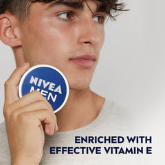 NIVEA MEN Face Body & Hands Cream Moisturising Tin 75ml