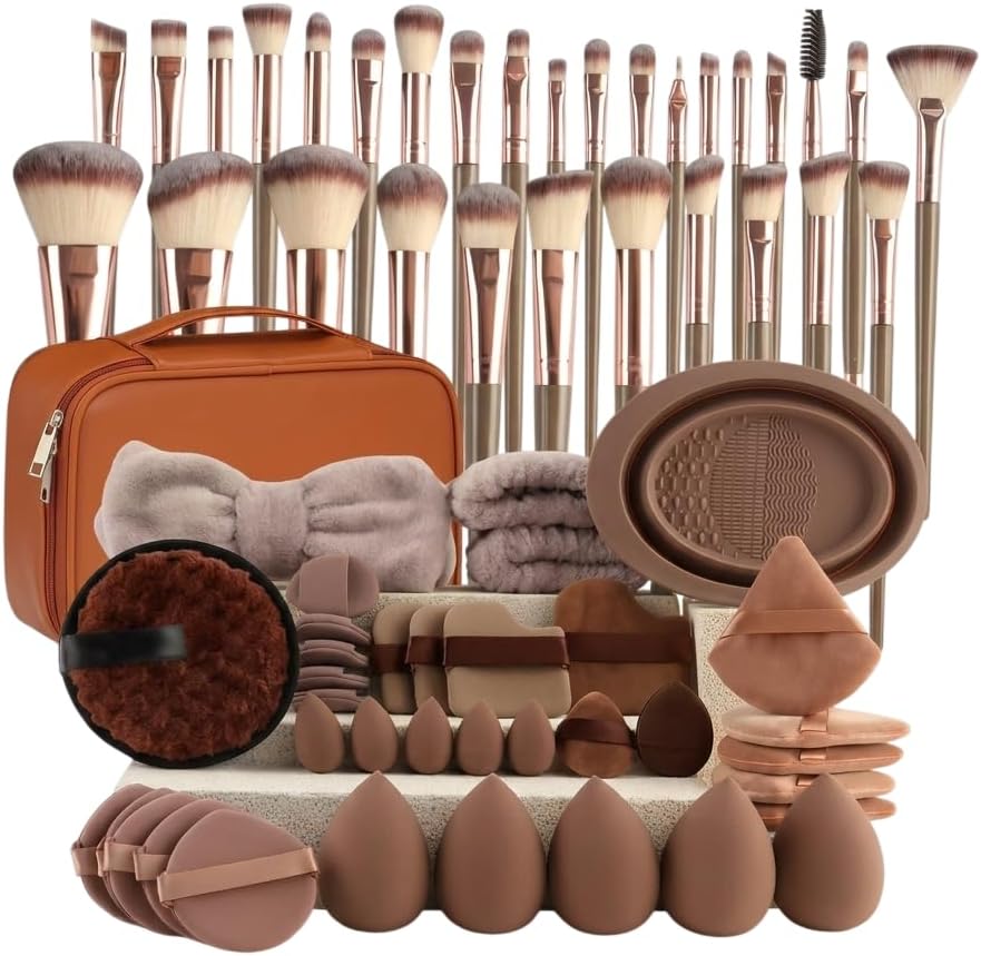 Professional Makeup Brush Set – Complete Face & Eye Brushes