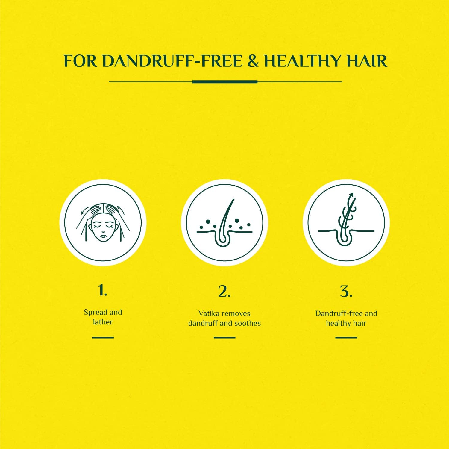 Vatika Naturals Dandruff Guard Shampoo 180 ml
