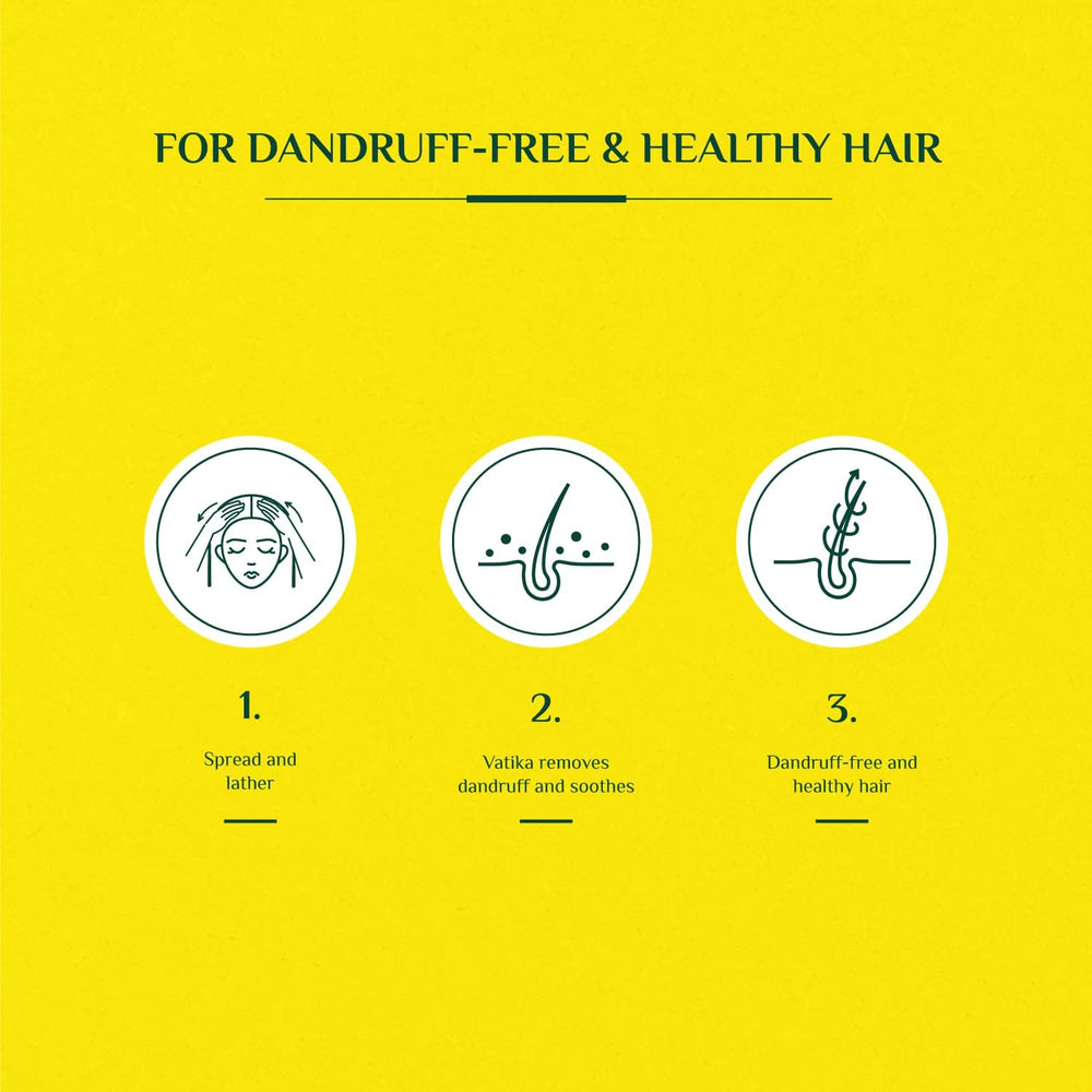Vatika Naturals Dandruff Guard Shampoo 180 ml