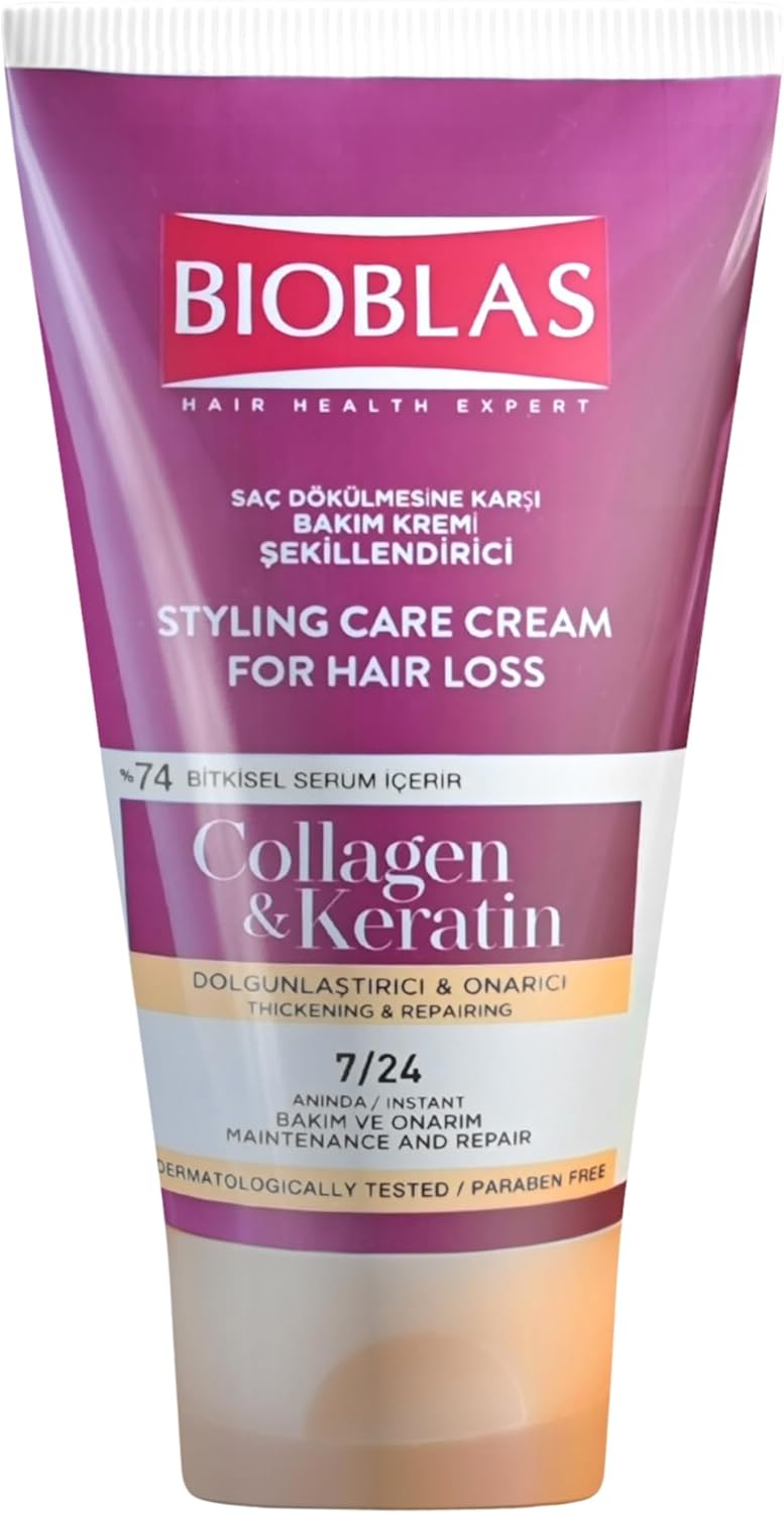 Biobalas Styling Care Cream with Collagen and Keratin 150 ml