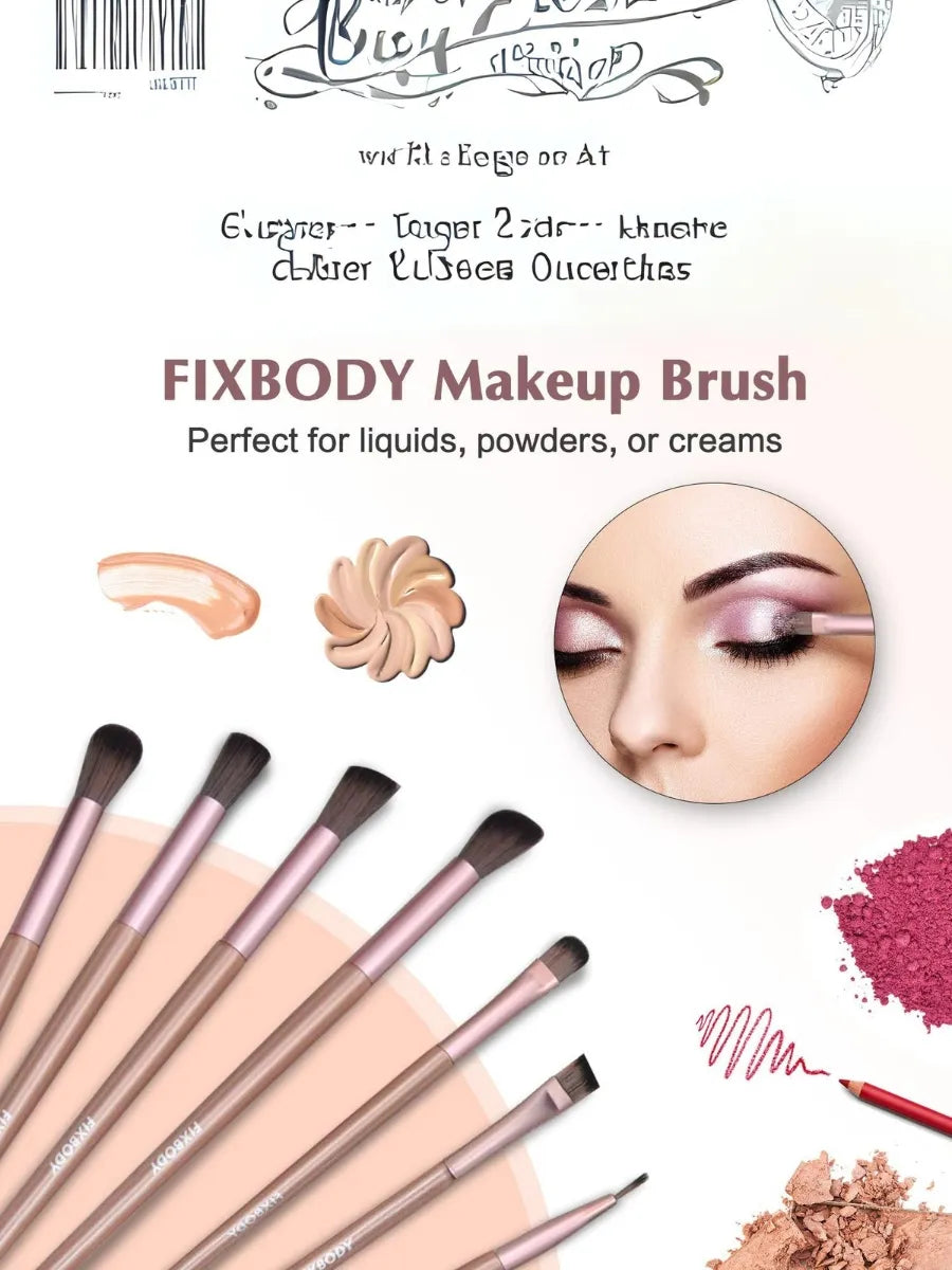 Fix Body 15-Piece Makeup Brush Set