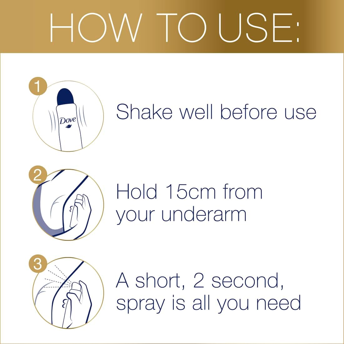 Dove Spray 150ml Even skin tone