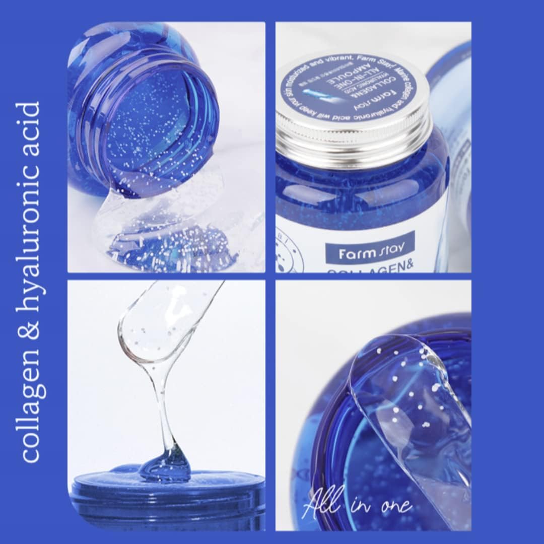 FARM STAY Collagen and Hyaluronic Acid All In One Ampoule 250ML