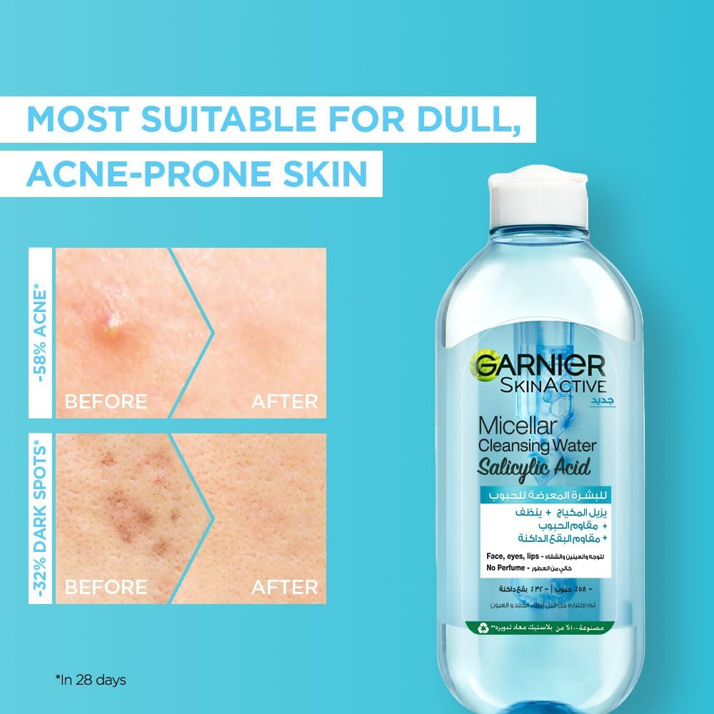 Garnier Salicylic Acid Micellar Cleansing Water 400ml
