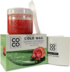 Coco Cold Wax Washable Hair Remove Valentine 250 gm