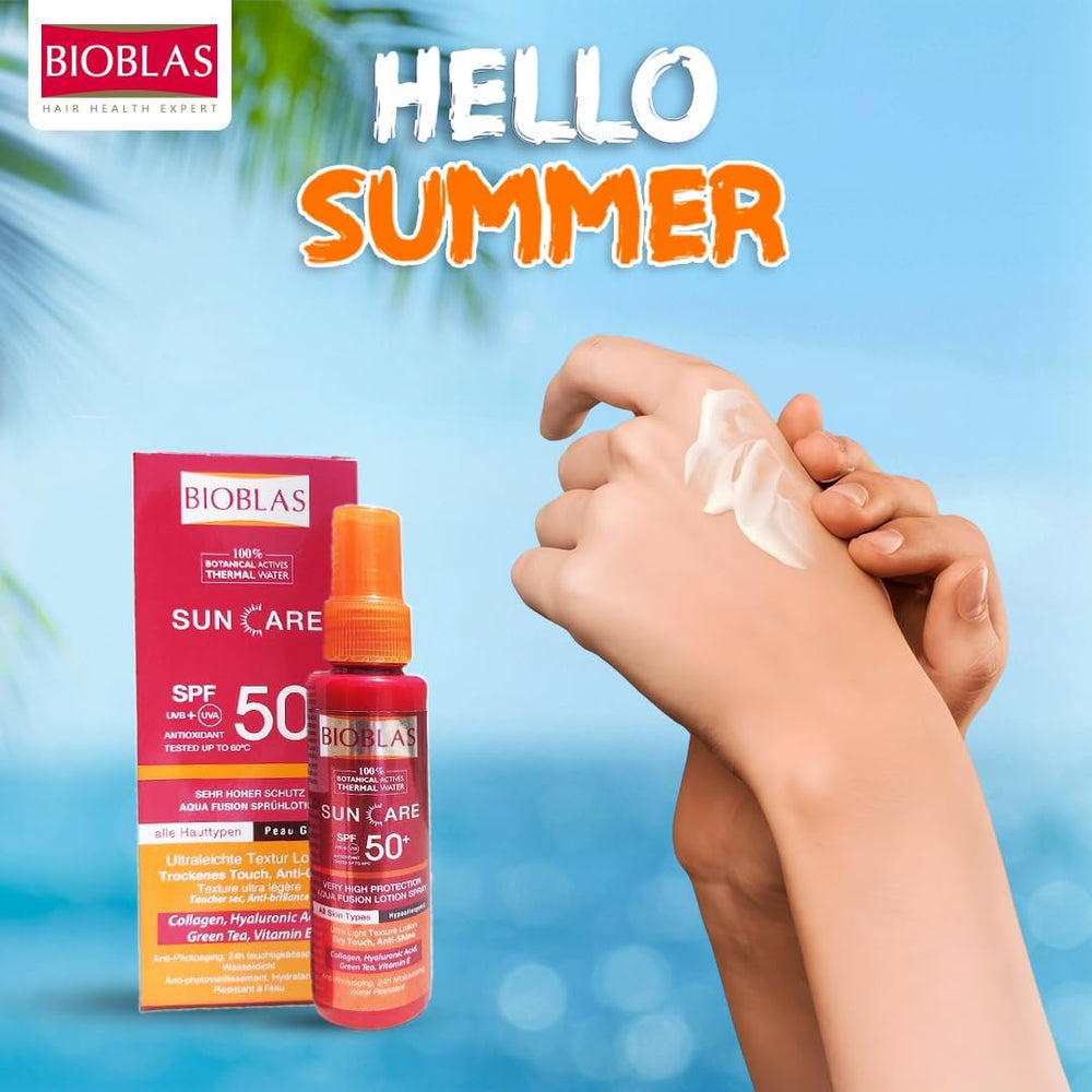 Bioblas sun care 75 ml spf 50 + balsam 100 ml