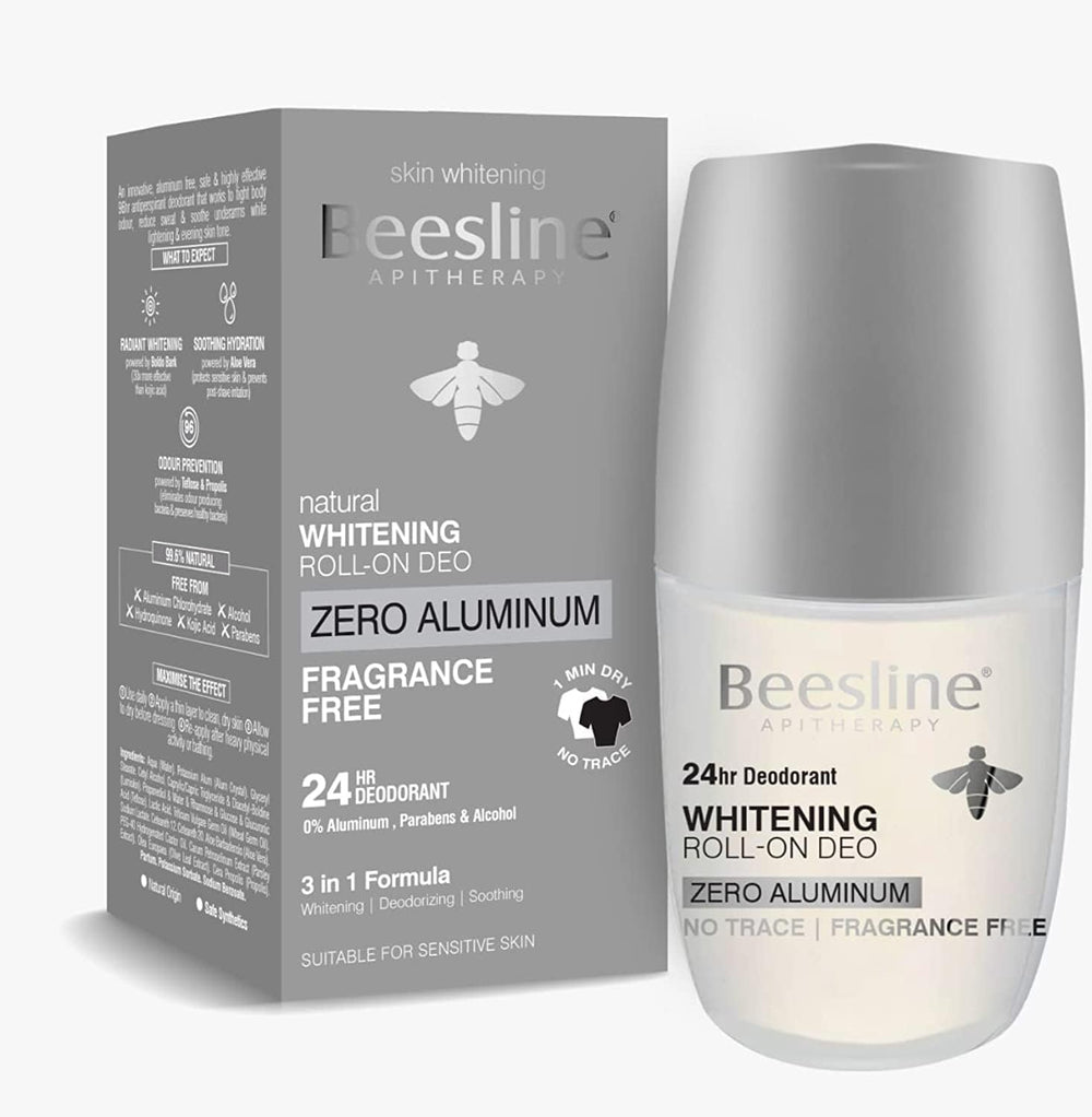 Beesline Whitening Roll On Deo-Zero Aluminum 50ml