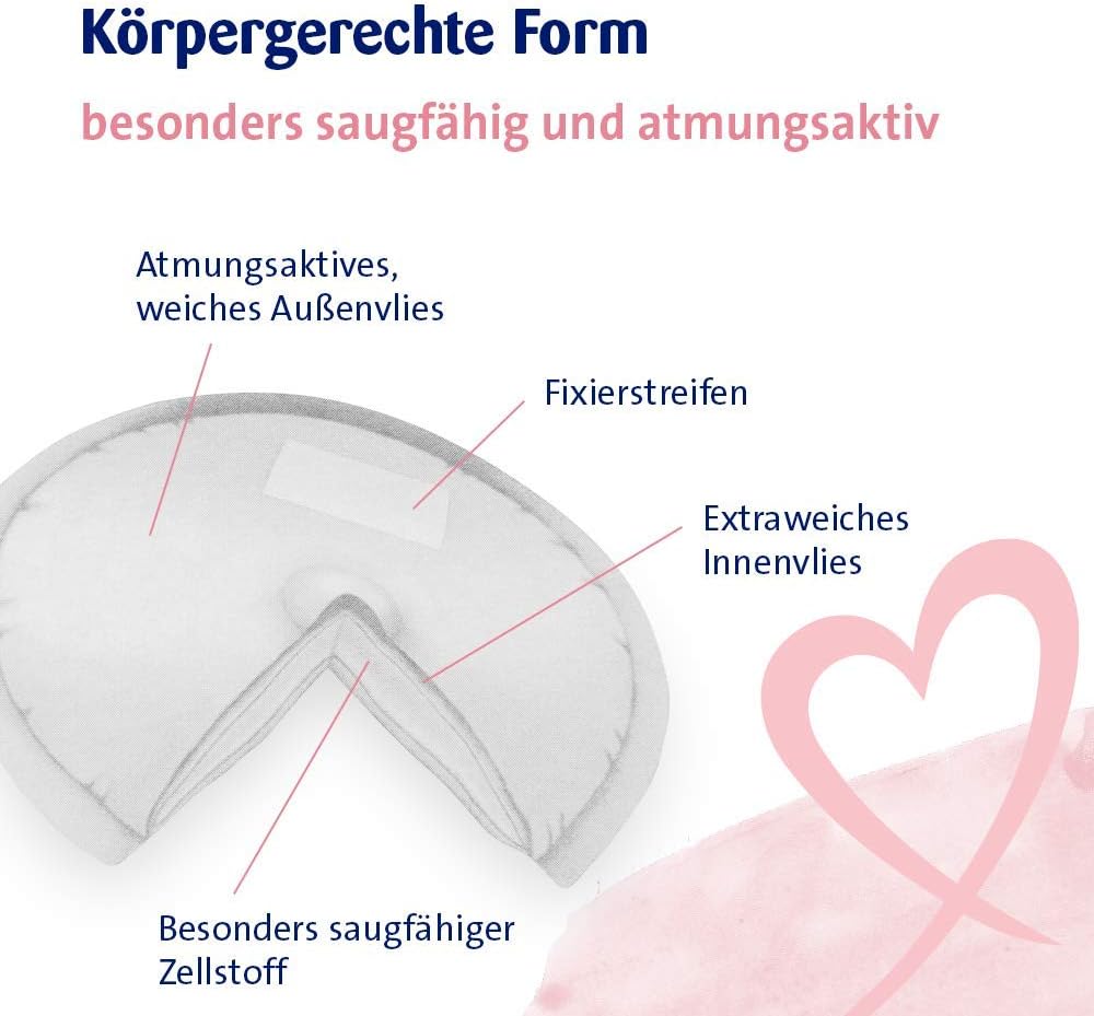 Sanosan Mama Nursing Pads - 30 Pieces