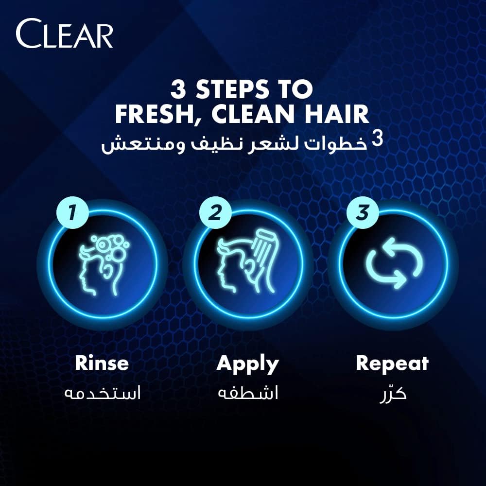 Clear Cool Menthol Anti-Dandruff Shampoo 180 gm