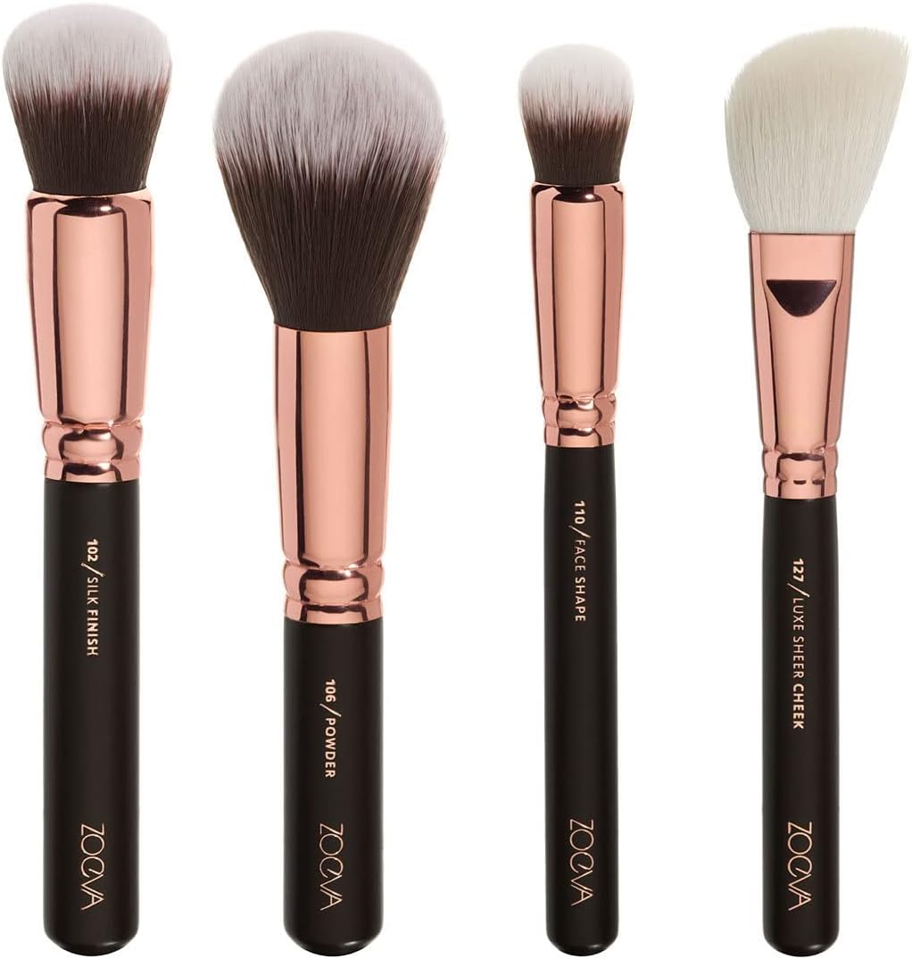 Zoeva Makeup Brush Set of 15 Pieces Brown