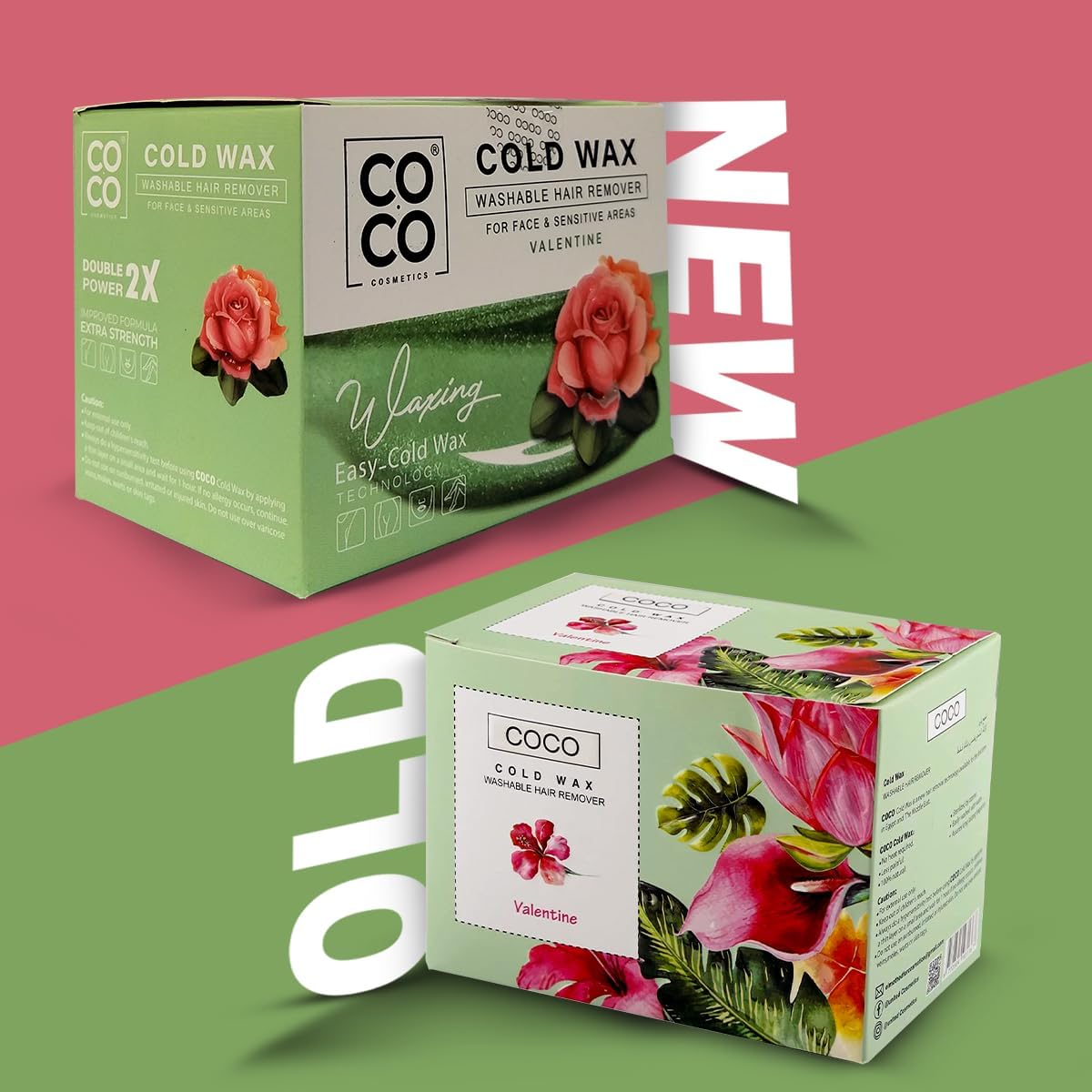 Coco Cold Wax Washable Hair Remove Valentine 250 gm