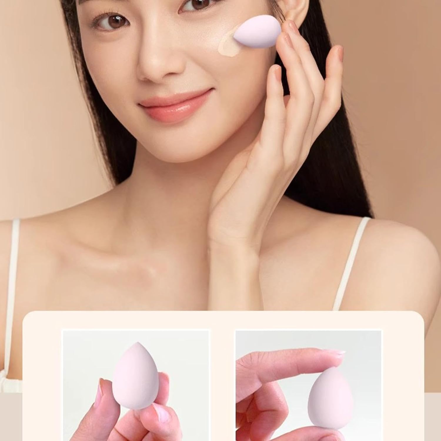 SHEIN Makeup Sponge Blender Mini Makeup Sponges 15pcs