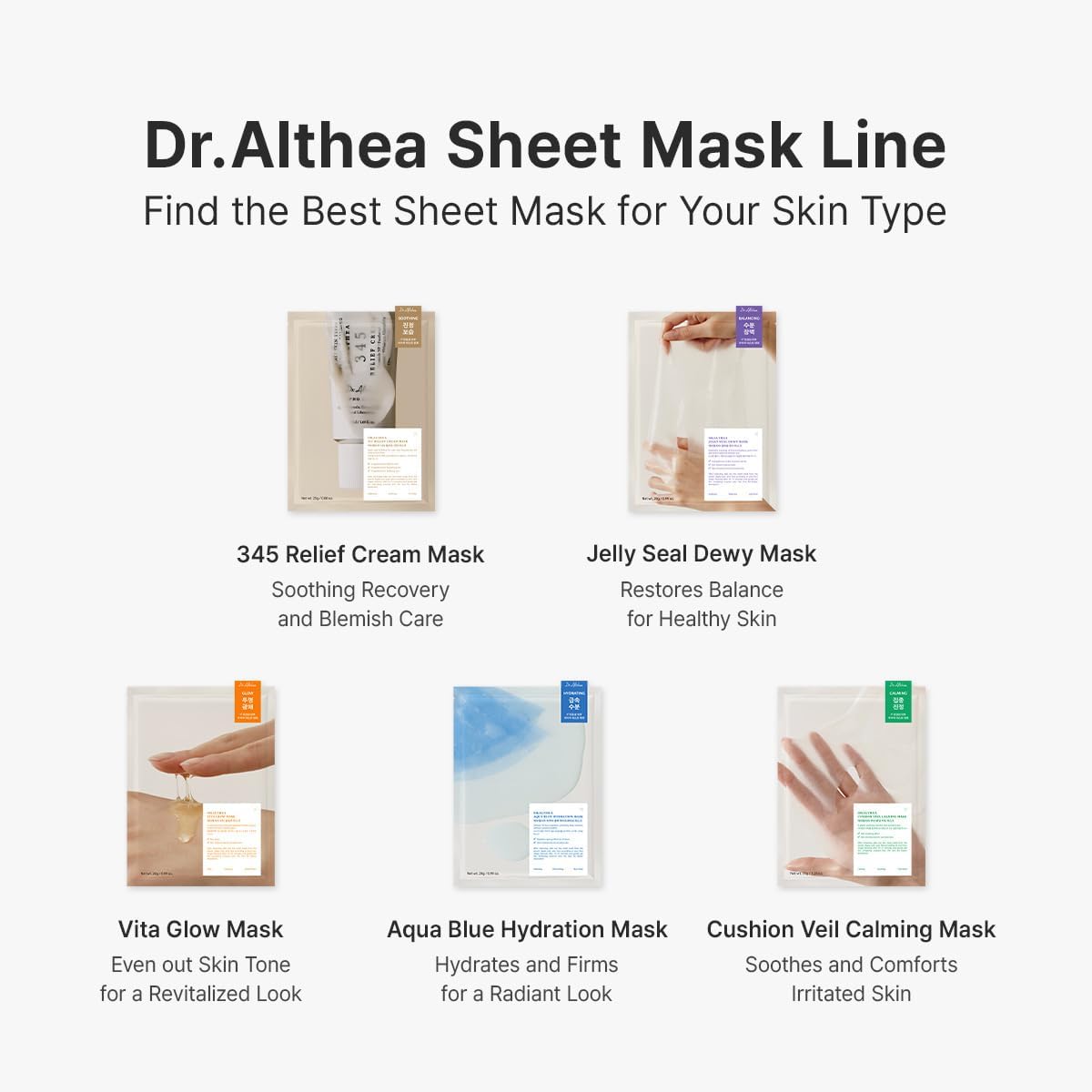 Dr. Althea 345 Relief Cream Masks