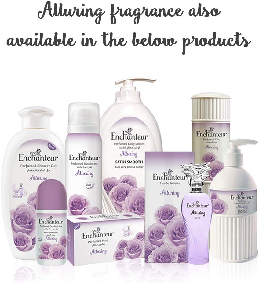 Enchanteur Alluring Talc Fragrance Powder 125g
