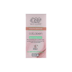 Eva Skin Clinic Collagen Moisturizing Cream For youth (+20) 50 Ml