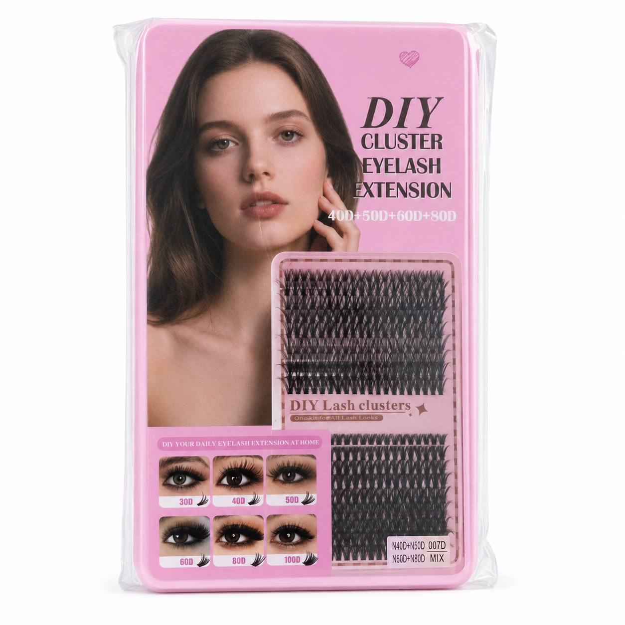 Fashionista DIY Cluster Eyelash Extension