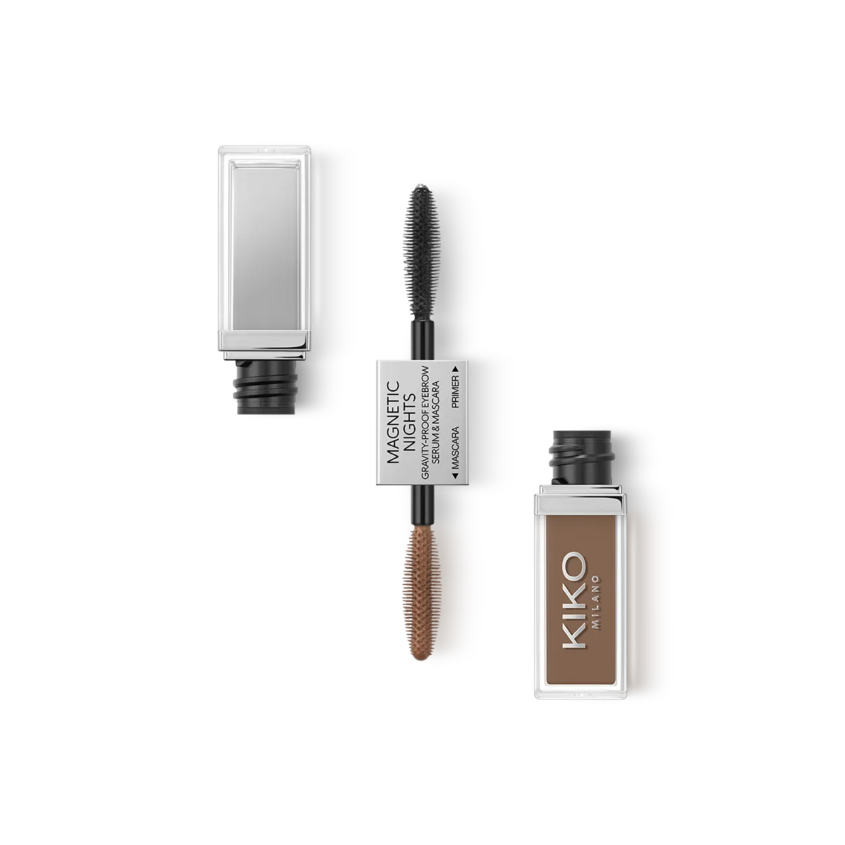 KIKO Milano magnetic nights gravity proof eyebrow serum and mascara
