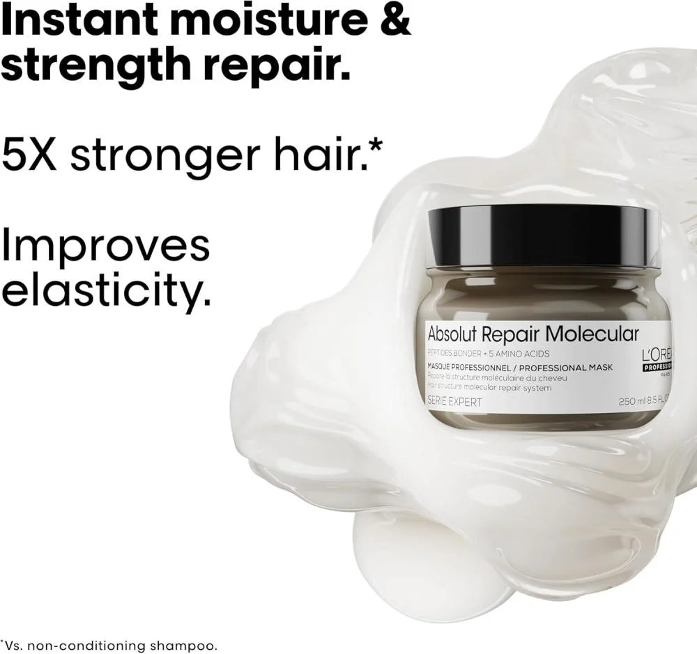 L Oreal Professionnel Absolut Repair Molecular Mask for Damaged Hair 250 ml