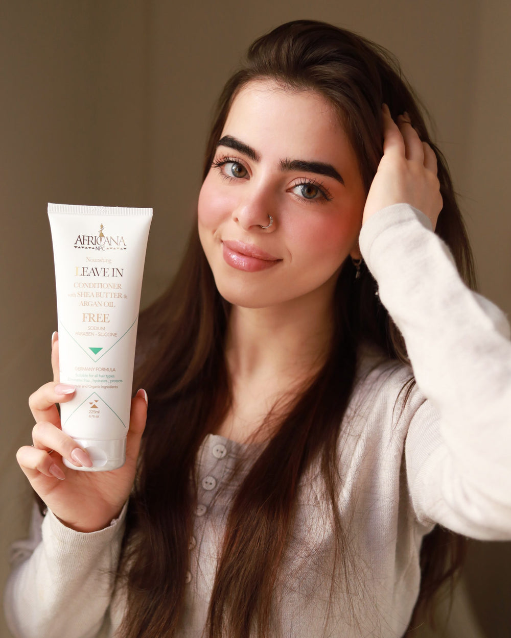 Africana Leavein Conditioner Shea Butter And Argan Oil 255g