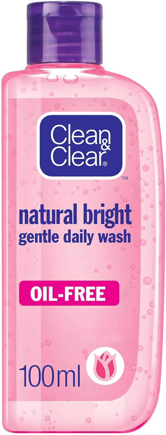 Clean and Clear natural bright gentle daily wash 50ml 10% discount