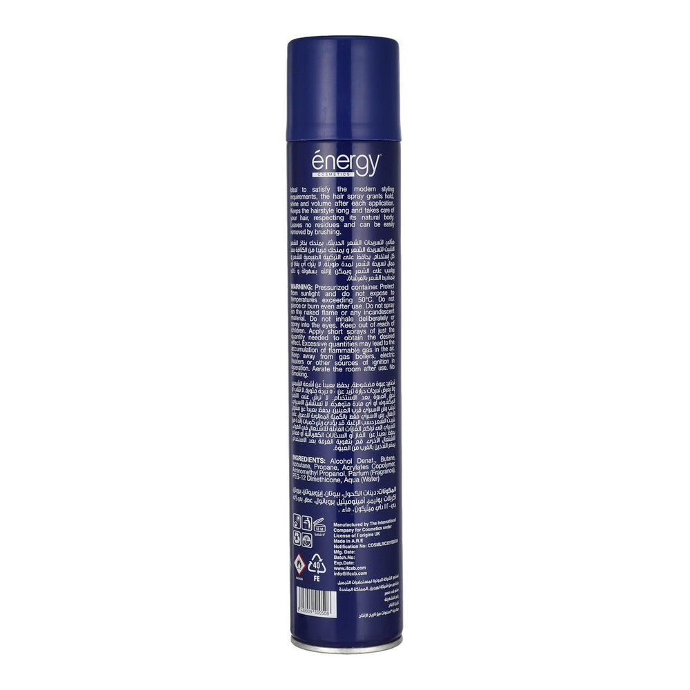 ENERGY HAIR SPRAY 500ML EXTREME HOLD