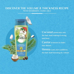 Vatika Naturals Volume and Thickness Shampoo 360ml