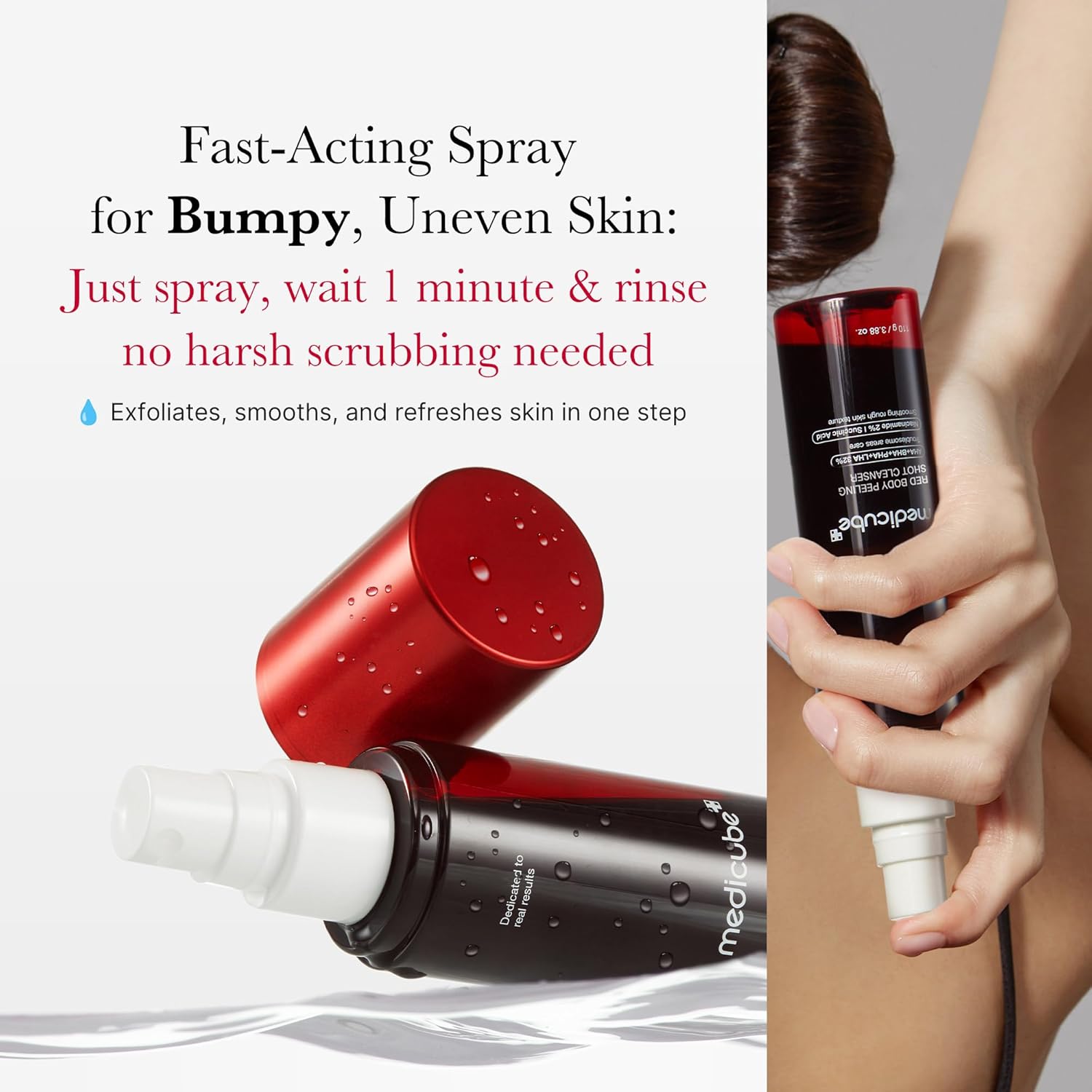 MEDICUBE Red Acne Body Peeling Shot 110g