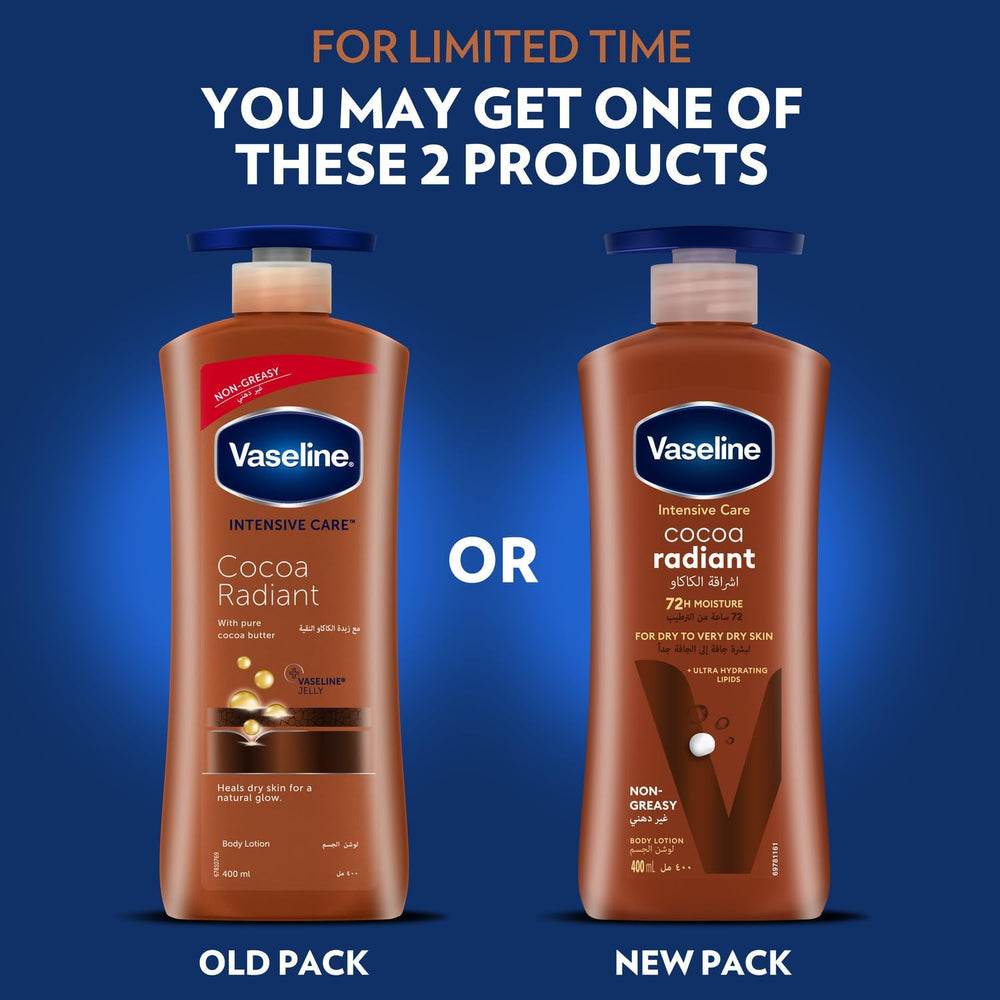  Vaseline Body Lotion Cocoa Radiant 400 ml