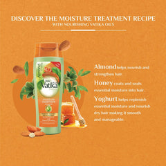 VATIKA ALMOND HONEY SHAMPOO 180 ML