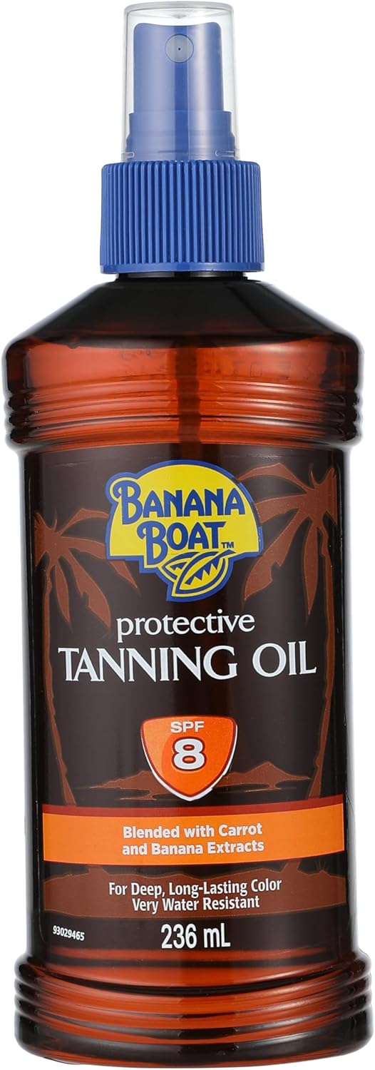 Banana Boat Protective Tanning Oil SPF 8