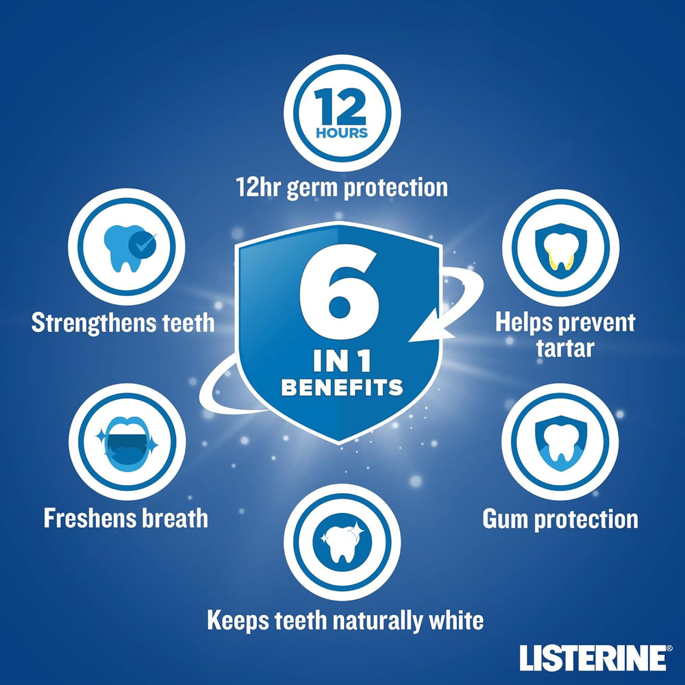 Listerine Arctic Mint Total Care Tartar Protect Mouthwash 250ml