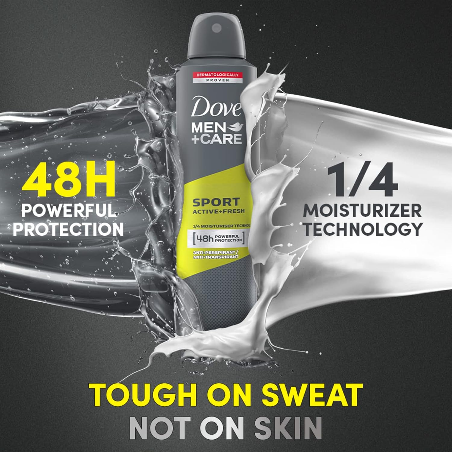 Dove Men Sport Active Deodorant Spray 250 ml