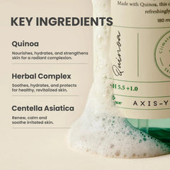 Axis-Y Quinoa One Step Balanced Gel Cleanser 180Ml