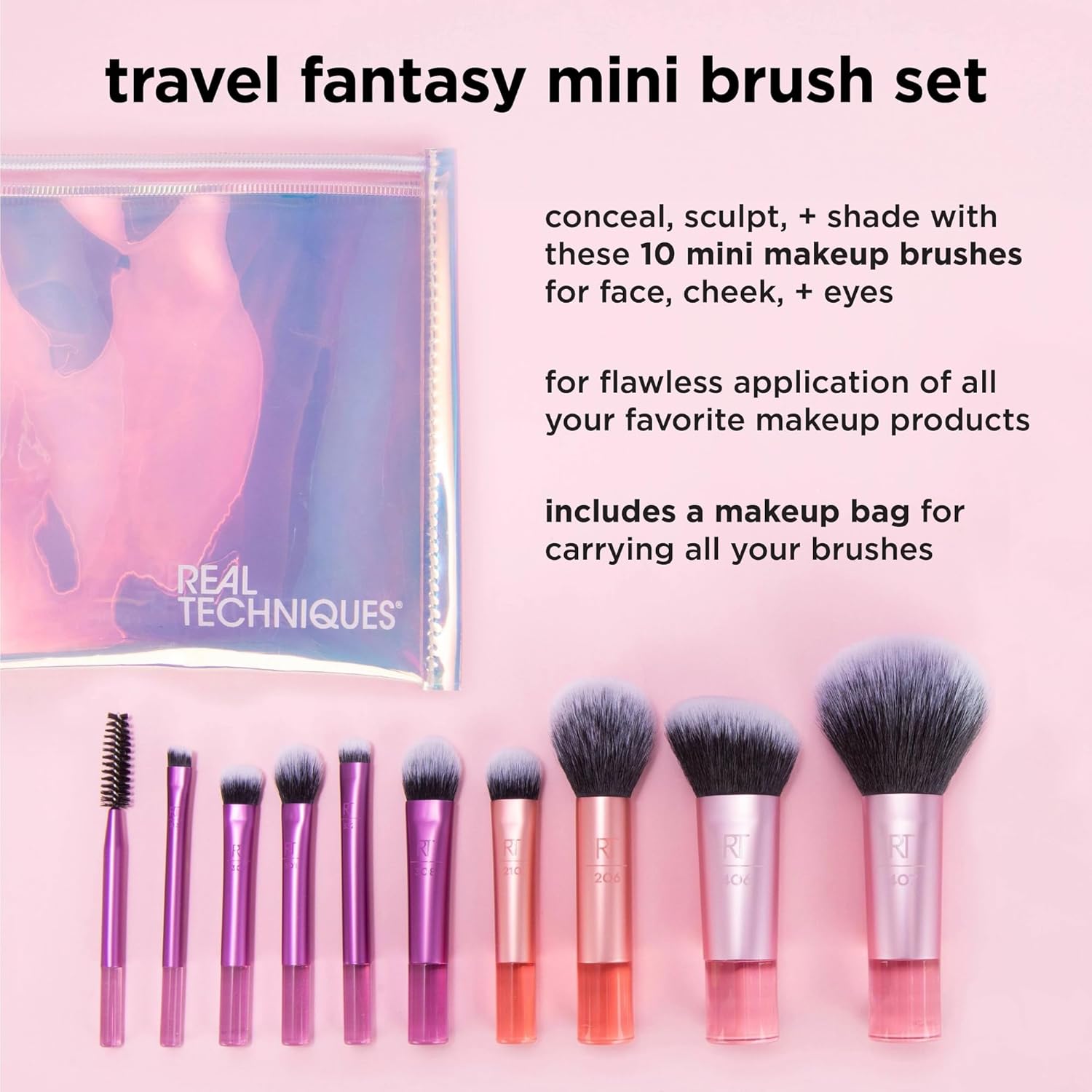 Real Technique Travel Fantasy Mini Brush Kit