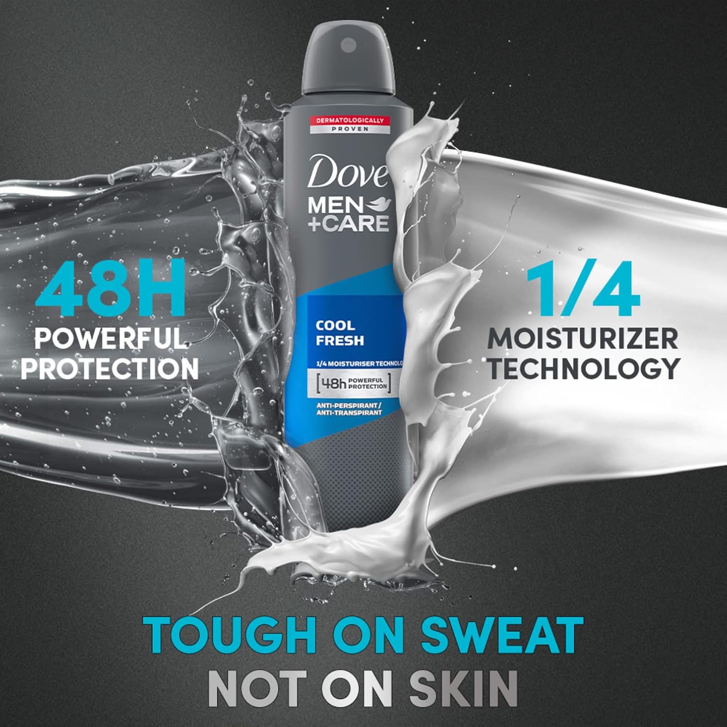 Dove Cool Fresh Mens Spray 250ml