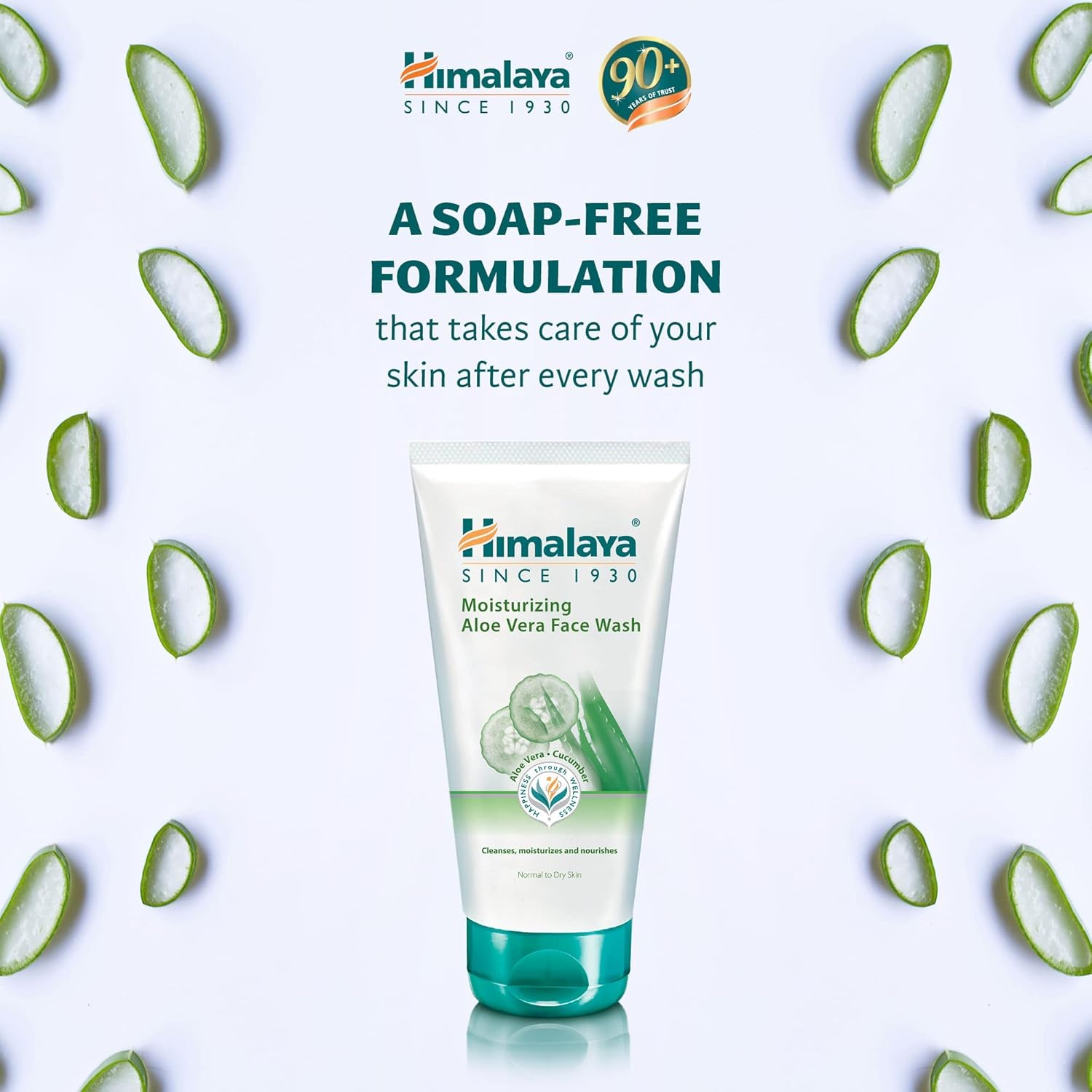 Himalaya Aloe Vera Moisturizing Face Wash 100ml