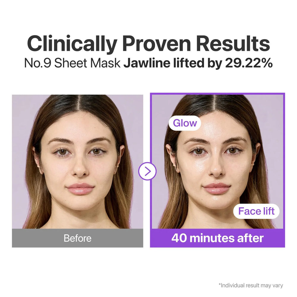 Numbuzin No.9 NAD+ Bio Lifting-sil Full Face Mask