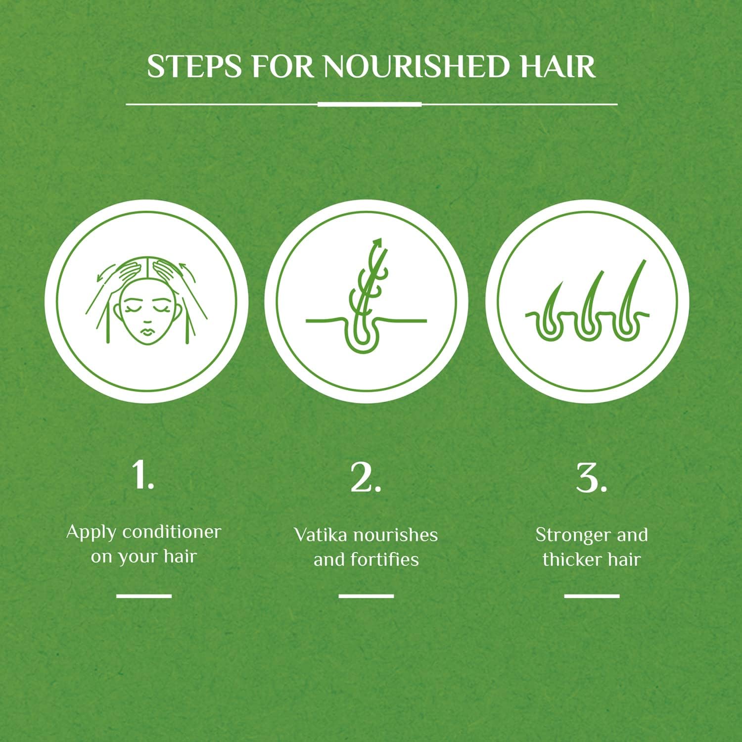 Vatika Naturals Hair Fall Control Conditioner 180 ml