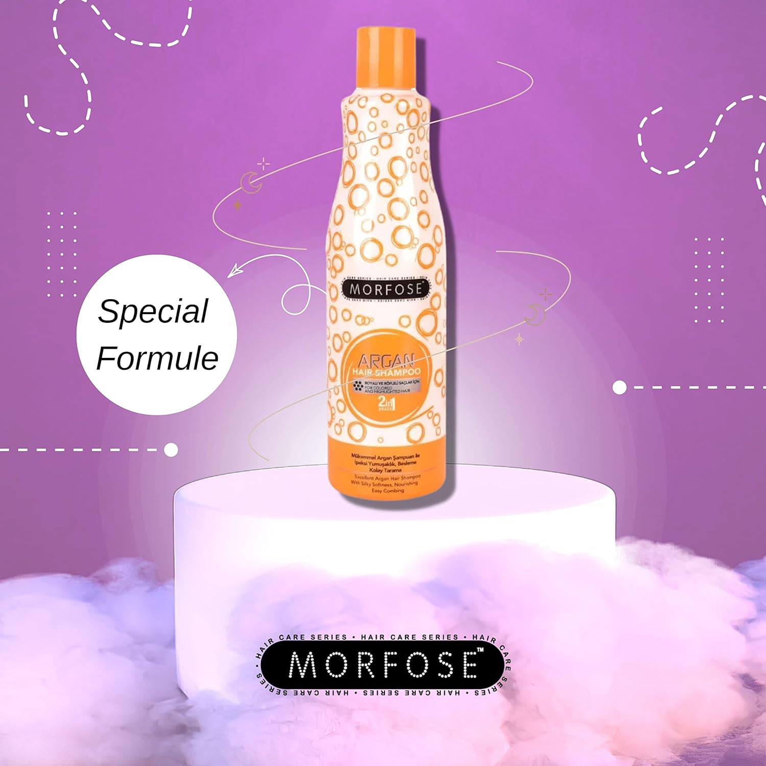 Morfose Argan Shampoo 500ml