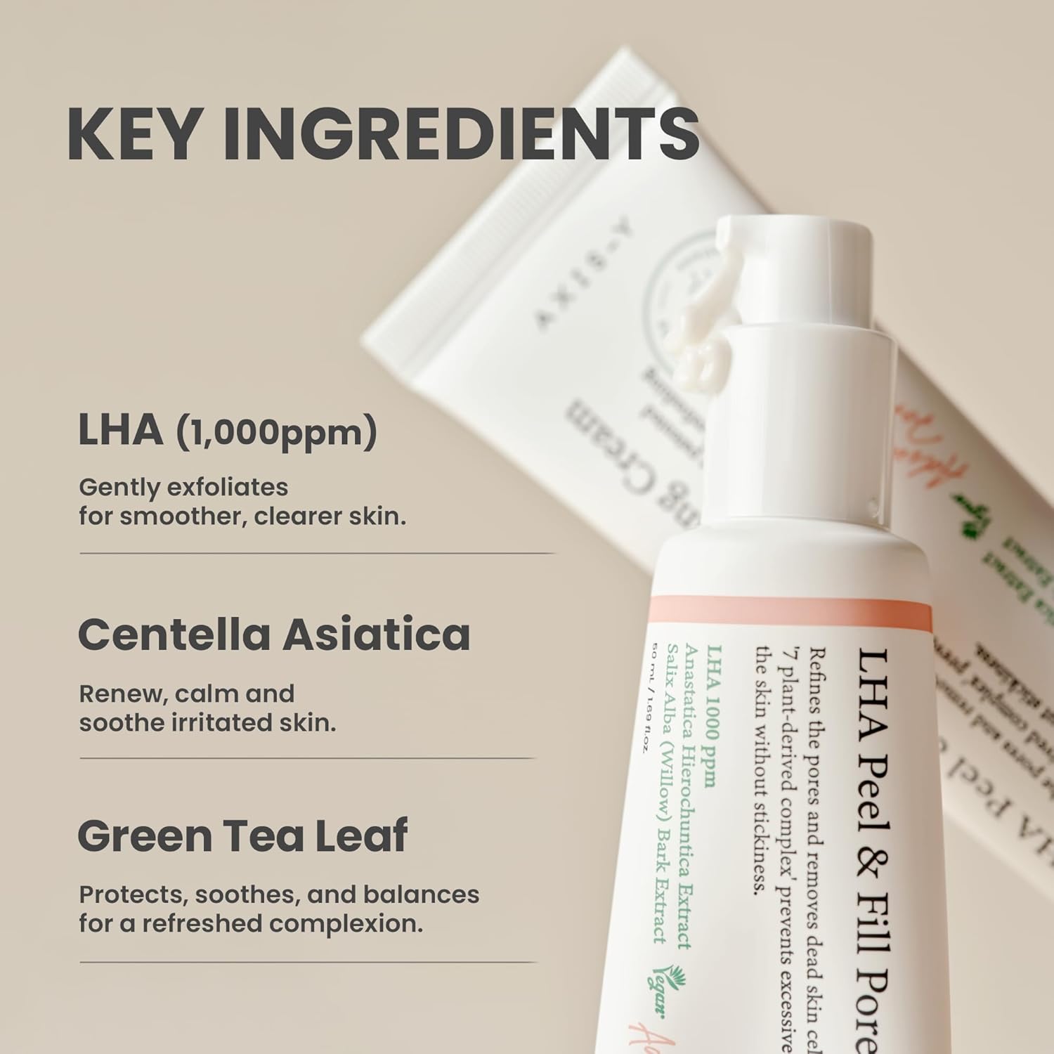 Axis-Y LHA Peel and Fill Pore Balancing Cream 50ml