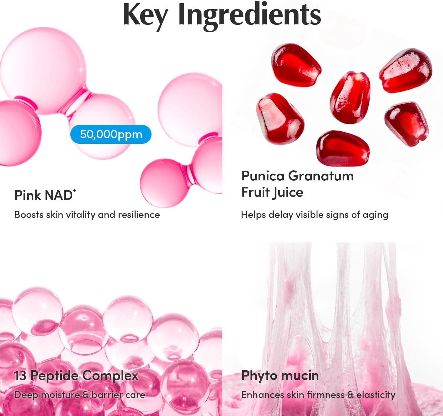 Eqqual Berry Lush Brush NAD+ Peptide Boosting Cream 50ml