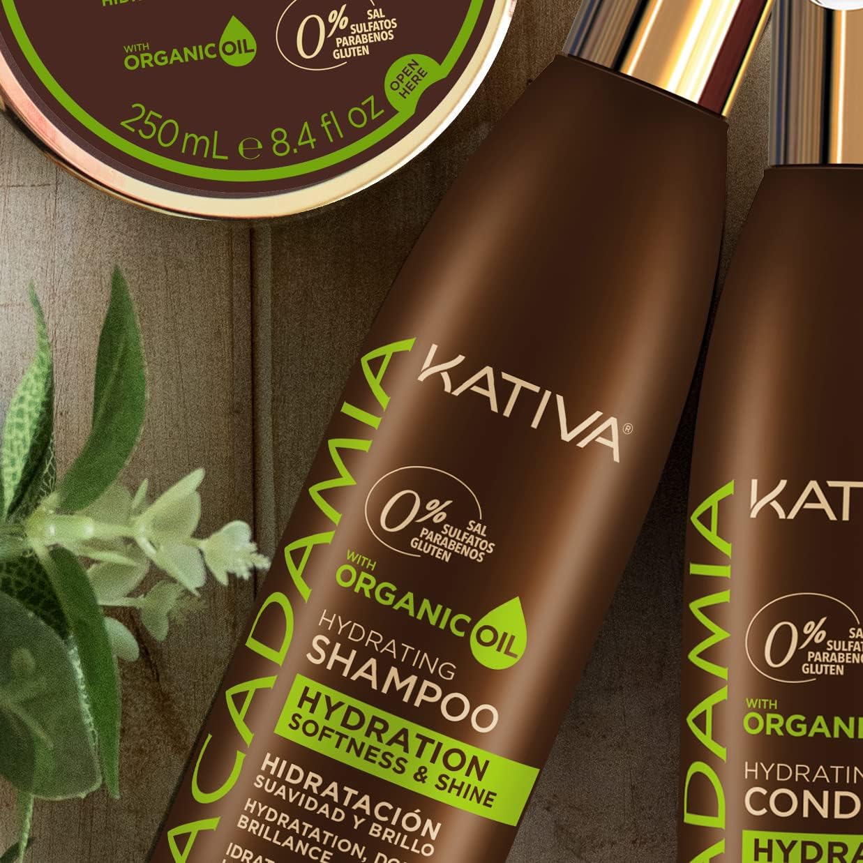 Kativa Macadamia Hydrating Shampoo 250 Ml