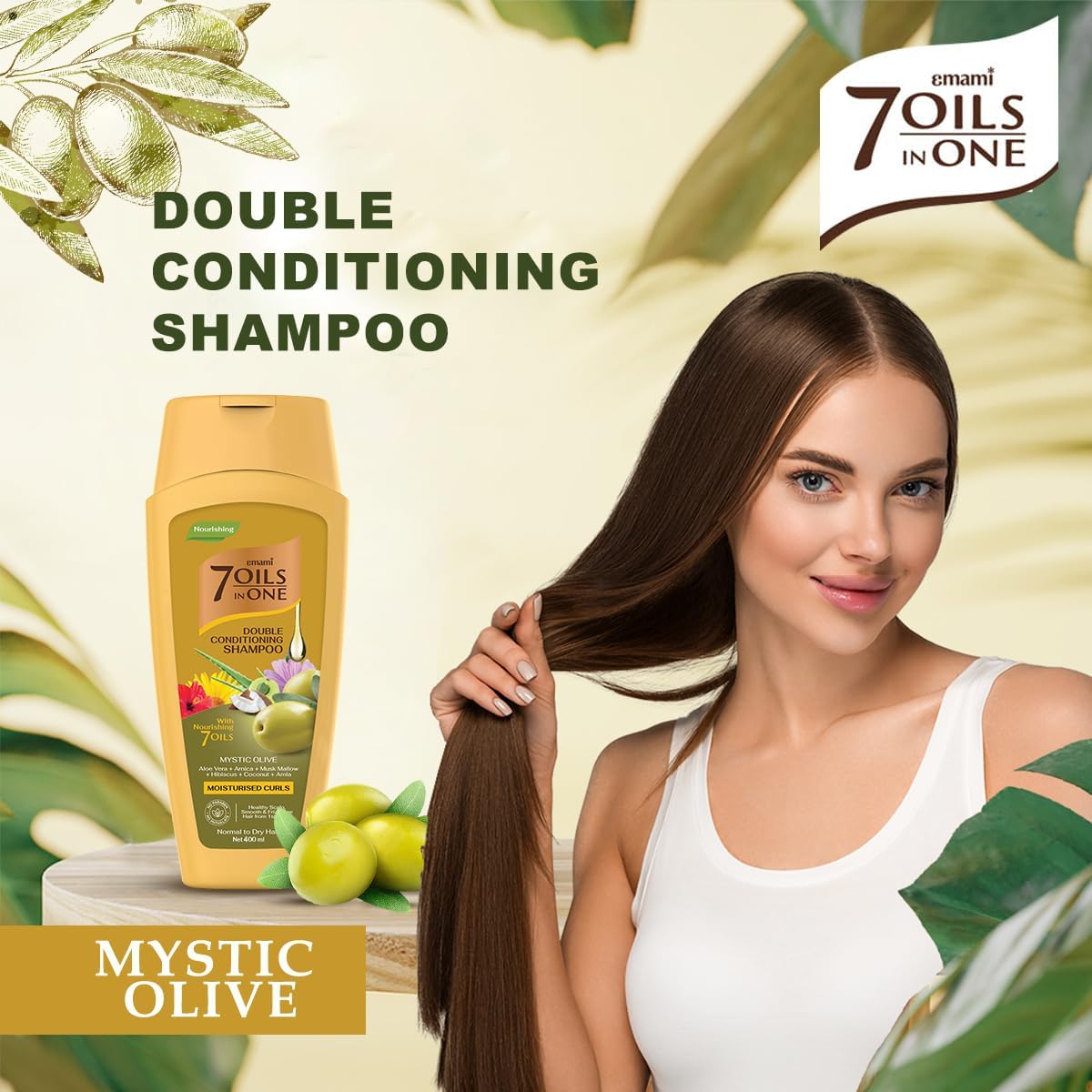 Emami Shampoo Mystic Olive Moisturized Curls 100 ML