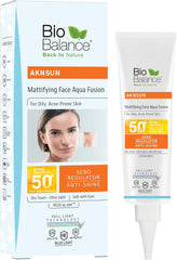 Bio Balance Aknsun Mattifying Aqua Fusion SPF 50 Dry Touch – 40 ml